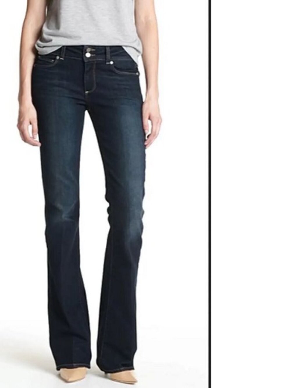 Page Dark Wash Women’s Slim Bootcut Jeans, NWOT, 27